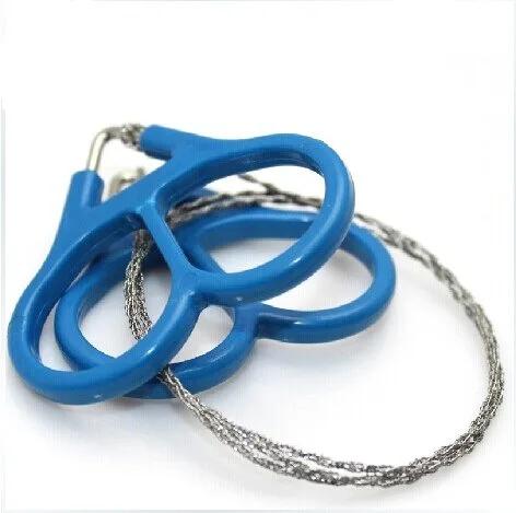 

Rotation Portable Wire Saw - Stainless Steel EDC Tool for Camping/Hiking, Anti-Slip Grip w/ Ring Outdoor accessories