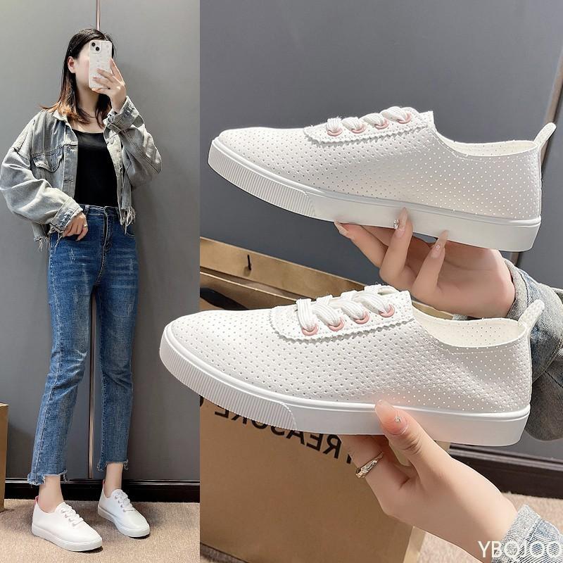 Fashion 2025 New Model Fashion Flat Shoe Simple Sneakers for Women Shoes Breathable Women's Casual Female Comfortable Sneakers Lace Up