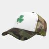 New Fashion Clover Pattern Truck Driver Hat Men's Summer Outdoor Sun Hats Women Breathable Sunscreen Mesh Baseball Cap Tide