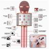 Handheld Wireless Bluetooth Karaoke Microphone Hifi Sound USB Speaker Microphone for Kids Music Player Singing Recorder Home KTV