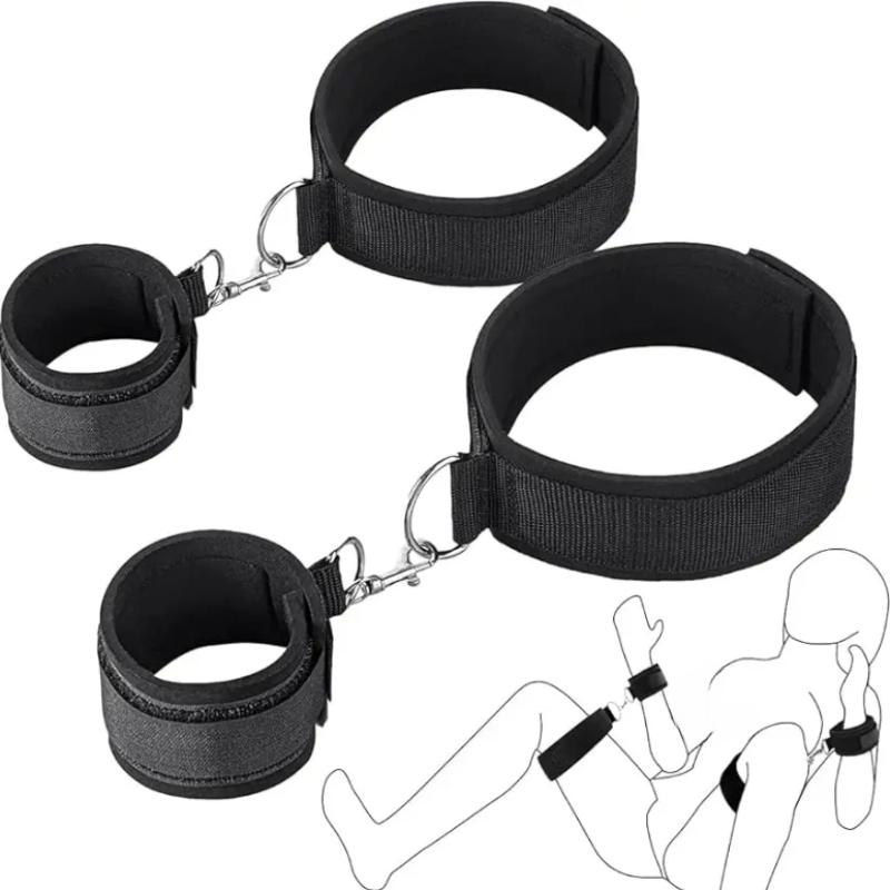 BDSM Bondage Set Bondage Cătușe Obiecte Fetiș Jucării erotice Truse Jucării sexuale Cupluri Comert cu ridicata Sex Bondage Joc Gulerele Sex Shop