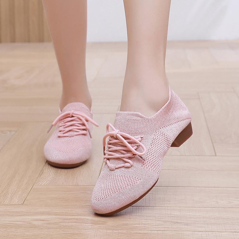Flyknit Mesh Soft Sole Jazz & Latin Dance Shoes for Women