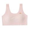 Teen puberty development small vest bra without steel rim splicing comfortable breathable anti-light underwear