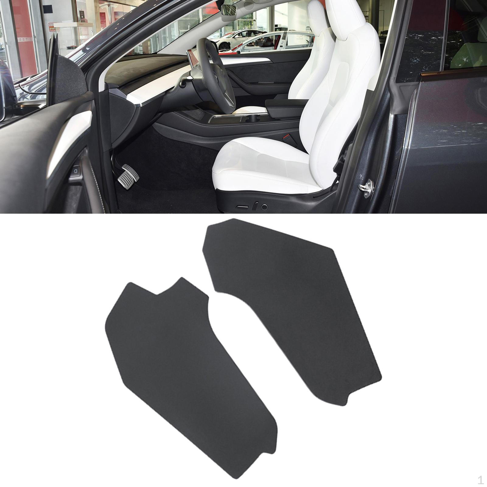 

2 Pieces Center Console Anti Kick Mat Durable Replaces Car Interior Accessories Premium Spare Parts for Model Y