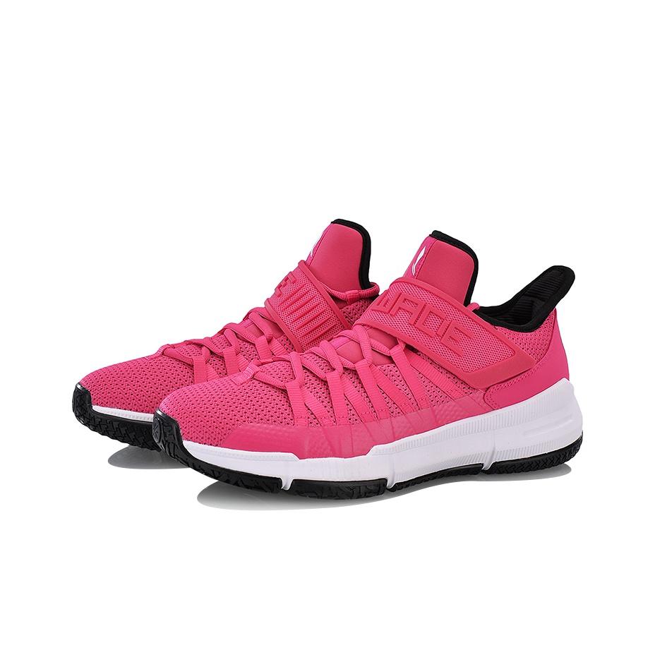 Li Ning Cloud Cushioning Training Basketball Shoes Unisex sneaker Pink Black ABCN017-5