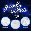 Good Vibes Neon Light Decoration Beauty Salon Nails Game Room Bedroom Decoration Wall Neon Led Good Vibes Signs Gift for Lover