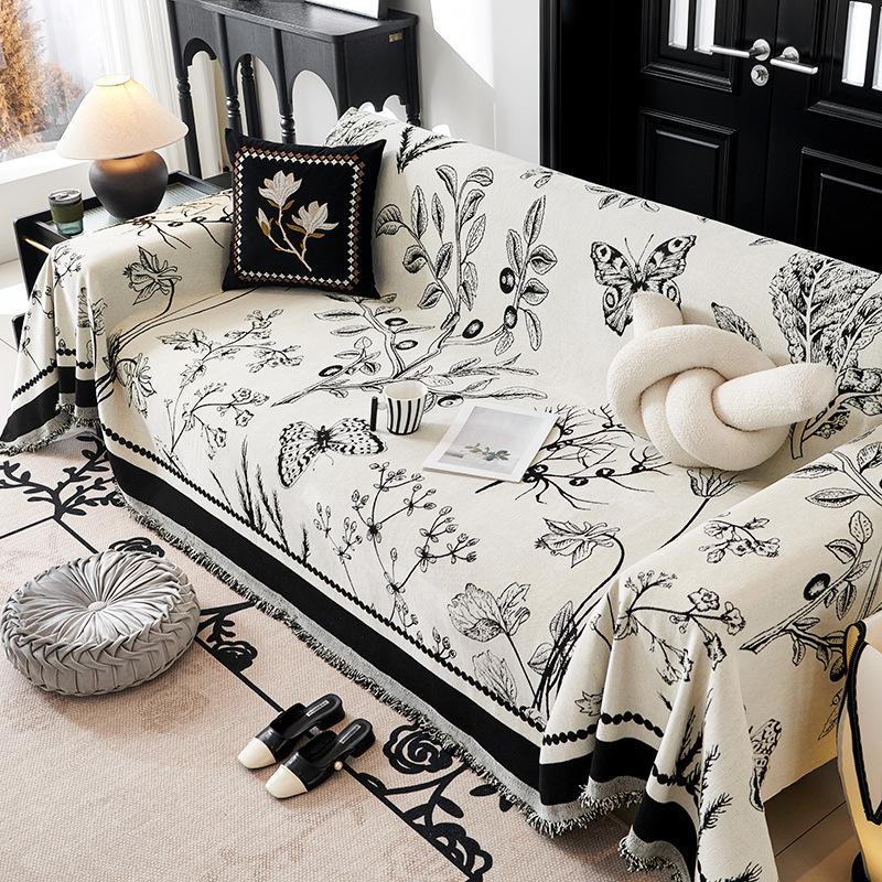 

Шенилловое покрывало для дивана, полная защита, ткань с улучшенным ощущением, всеобъемлющий чехол для дивана, универсальный чехол, накидка, противоскользящая универсальная подушка для сиденья 180*230cm