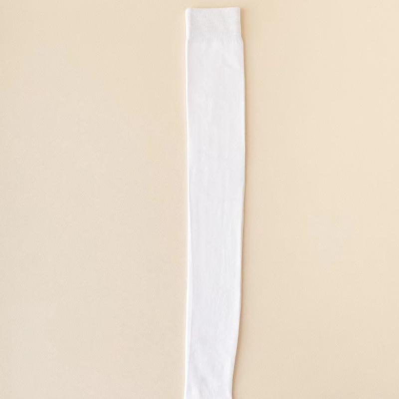 Large Over Size Ladies Thigh High Long Socks Plus Size Women Knee Sock Black White Striped Stockings Leg Warmers