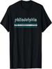 Philadelphia Pennsylvania Retro Vintage Weathered Throwback T-Shirt
