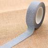 10m Glitter Washi Sticky Paper Masking Adhesive Tape Label Decorative DIY Craft