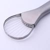 Stainless Steel Avocado and Fruit Cutter with Peach Pitter and Dragon Fruit Slicer