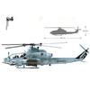 Academy USMC AH-1Z "Shark Mouth" #12127 Gray