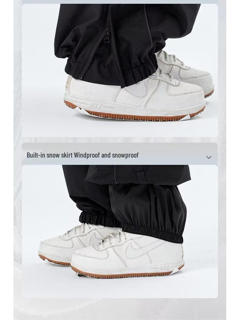 Men's Casual Loose-Fit Pants: Trendy, Versatile, with Cuffs for Spring & Autumn