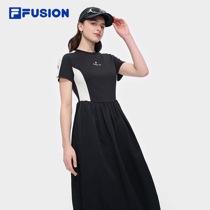 FILA FUSION Women's Spliced Long Dress
