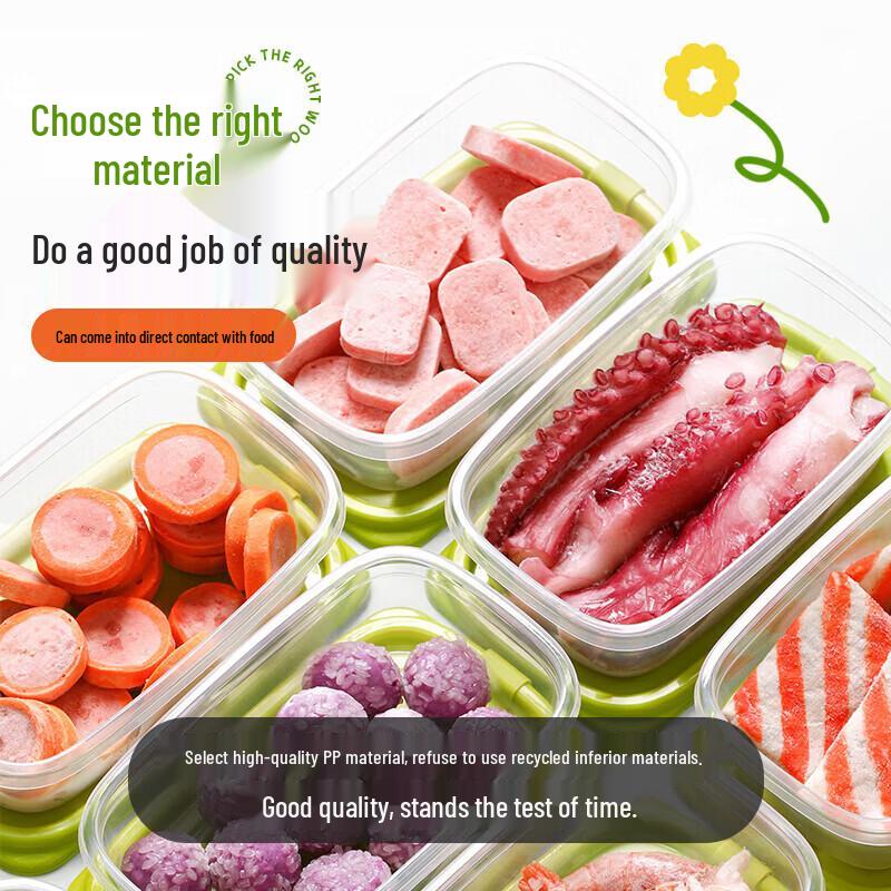 CHAHUA 6-Piece Plastic Food Storage Container Set