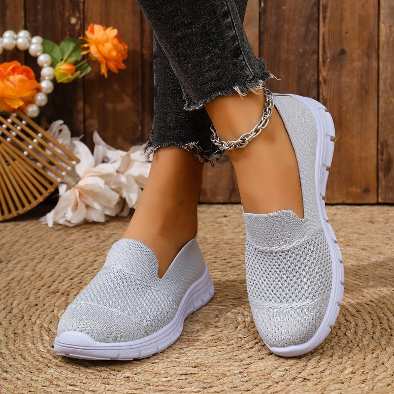 Fashion Women's Breathable Fabric Casual Shoes Ultra-Soft Lightweight Sole Ventilated Lining Fashion Comfort for Walking Travel Shoes