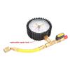 Pomya Pressure Gauge, Nitrogen Measurement Compression Gauge, Suitable for R134a, R22, R407C, and R410A Refrigeration Equipment