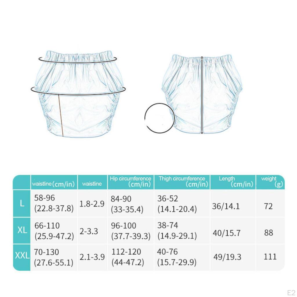 Yetişkinler için Külot Astarları, Yıkanabilir Erkek ve Kadın İç Çamaşırları