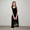 100% Mulberry Silk Velvet Vest Dress