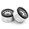 Kola z hliníkové slitiny Beadlock Stříbrný náboj ráfků 4ks 2,2palcový 65*36mm Náhrada za