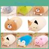 Corner Creatures Animal Shaped Long Pillow For Dogs Cats Pigs And More Soft Plush And Feather Down Cotton