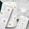 70x1000cm 3D Brick Wall Stickers DIY Decor Self-Adhesive Wallpaper For Kids Room Bedroom Kitchen Home Wall Decor