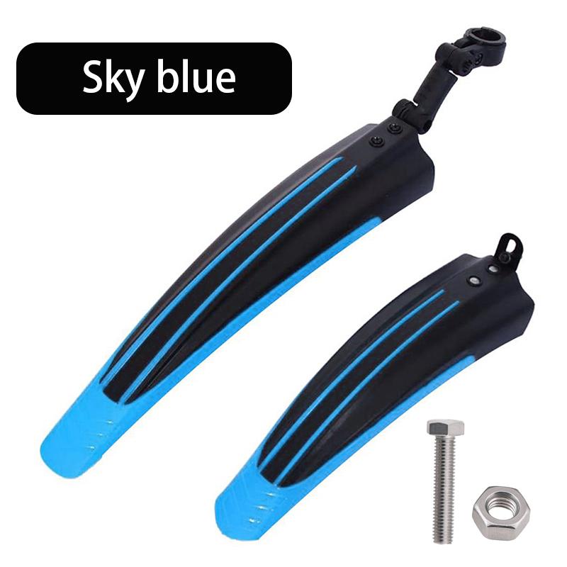 2pcs Bicycle Fenders Splash Fender Guard Set Mountain Bike Rear Front Mudguard Cycling Riding Accessories For 20/22/24/26 Inch