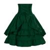 Carnival European and American solid-color women's skirt, mid-length skirt, medieval stage performance costume