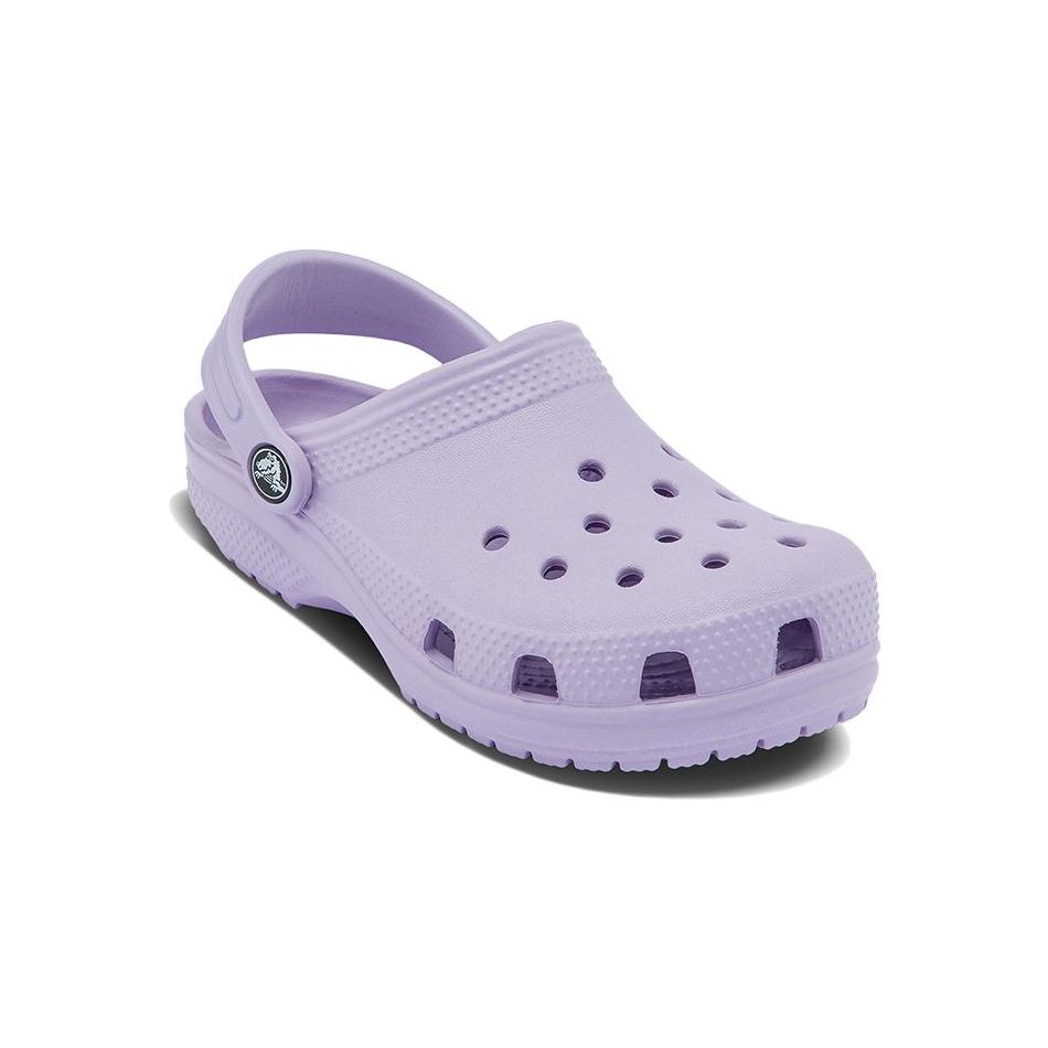 Crocs Comfortable Non-Slip Durable Kids Sandals Kids Sandals Light-Purple 206990-530