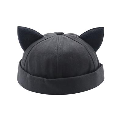 Cute Hat, Versatile Melon Skin Hat, Women's Summer Brimless Dome Landlord Hat