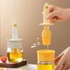 Silicone Oil Brush with High-Temperature Resistant Glass Bottle for Kitchen and BBQ.