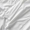 White Long Sleeve Blouses Women Solid Loose Student Lady Shirts Blouse Black Lapel Oversized Shirt Tops with Tie