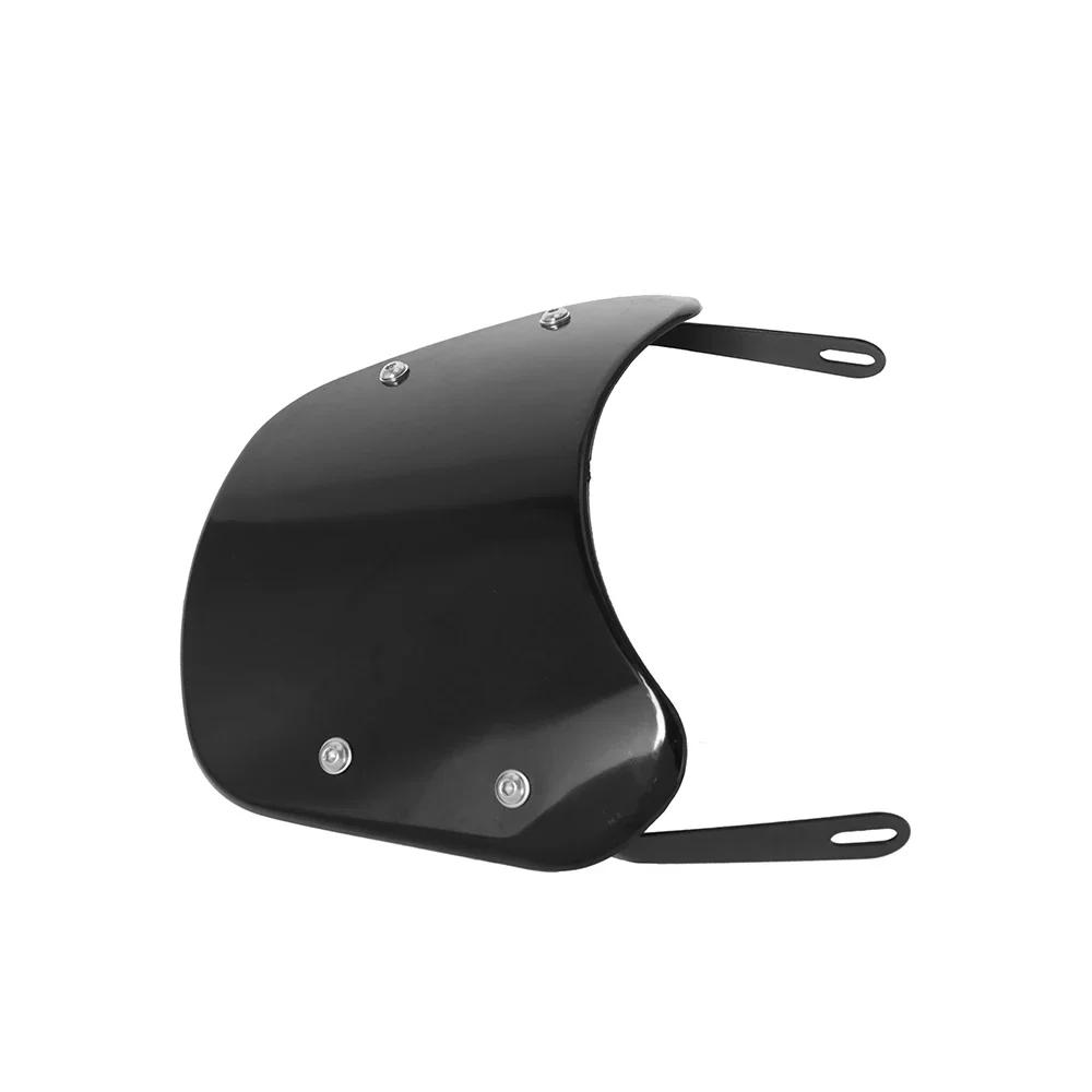 Universal Motorcycle Headlight Windshield Windshield Fairing Instrument Visor Glass Panel for Yamaha Kawasaki Suzuki Cafe Racer