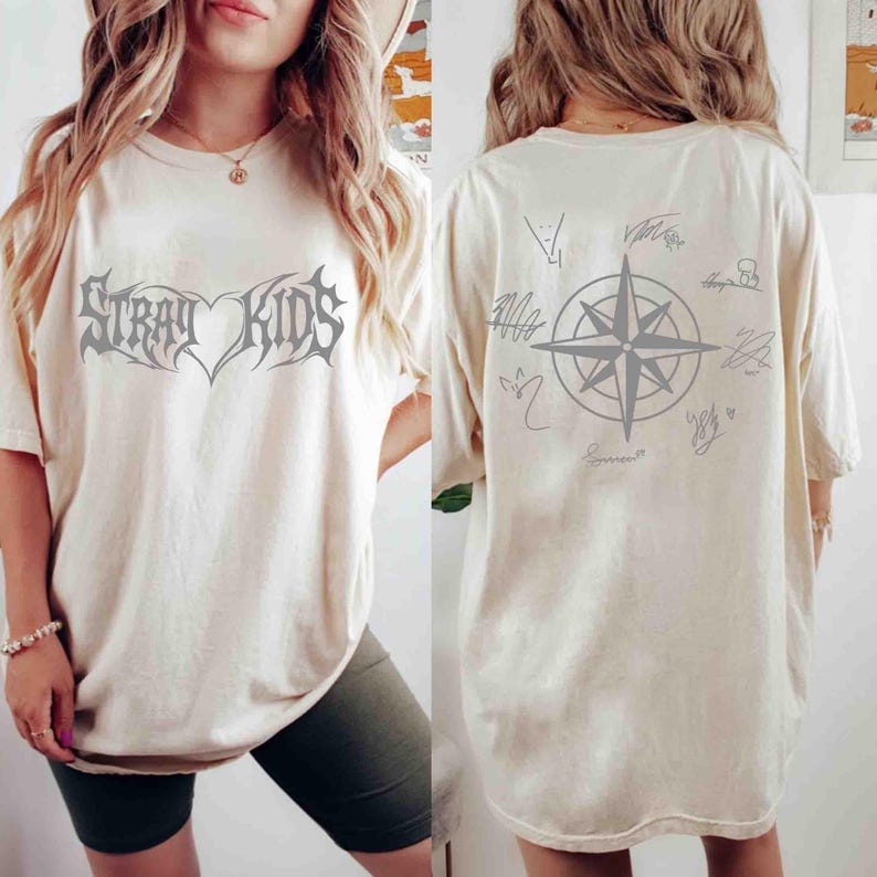Stray Kids Vintage Shirt, Stray Kids Members Tee, Stray Kids Merch, Stray Kids Kpop Gift, Stray Kids World Tour Tee, Skzoo Stray Kids Shirt