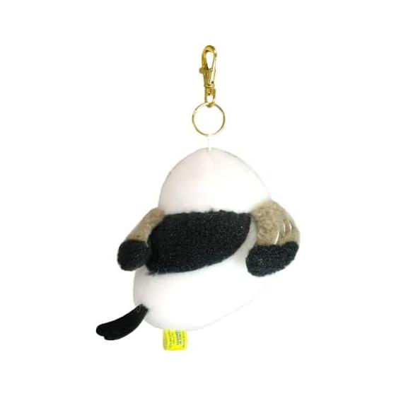 Sunlemon Powabiyori Key Chain Shimaenaga 12.5 X 8 X 15 Cm Bag Charm Keychain Wool Style Fabric Cute Bird Healing P-1863
