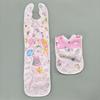 4/6/8/10pcs Waterproof Baby Feeding Bibs Infants Cute Pattern Saliva Towel Newborn Toddler Soft Burp Cloth For Kids Bib