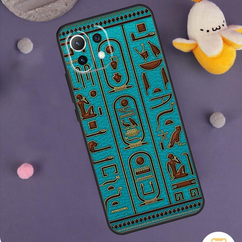 Sacred Eye of Horus Egypt Fresco Case For Xiaomi 15 14 Ultra 13T 14T 15T 17 Pro Max POCO F8 Ultra X5 X6 X7 F5 F6 F7 Pro Cover