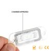 2pcs Error Free LED License Plate Light A2518200166 For Mercedes GL ML R Class X164 W164 W251 Xenon White