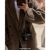 New textured mini rhombus chain bag trendy versatile shoulder messenger bag fashionable women's bag