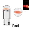 2/10pcs W5W 194 T10 Glass Housing Cob LED Car Bulb 3000K 6000K White Blue Red Wedge License Plate Lamp Dome Light