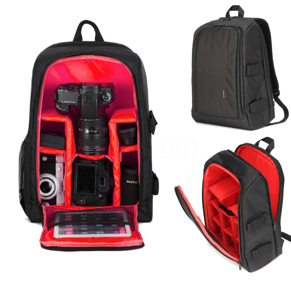 Sac Camera Étanche À Dos Pour Dslr Reflex Eos Nikon À Boitier Lentilles