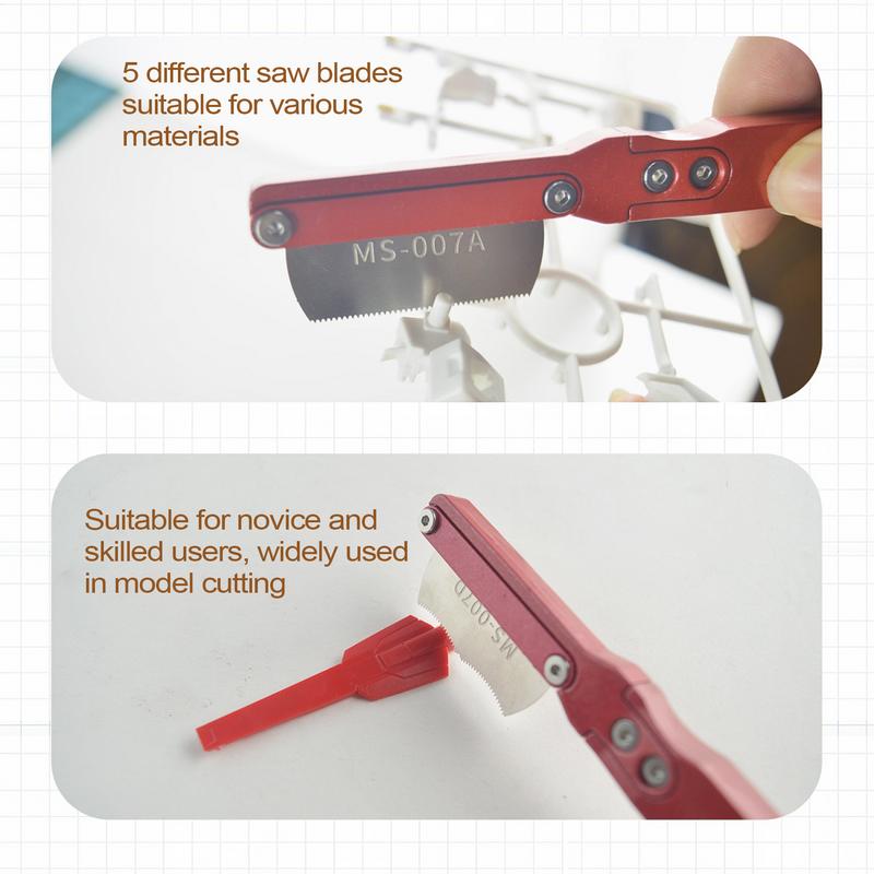 

Model Craft Hand Saw Modelling Saw With 5 Saw Cutters Precision Cutter Craft Kit Hobby Saw With Small Wrench For Handcrafted CHINA