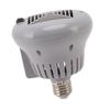 E27 50W To 100W Pet Heating Bulb with Grey Housing 220V 3 Gears Adjustable Basking Light Bulb for Reptile Small Pet Box