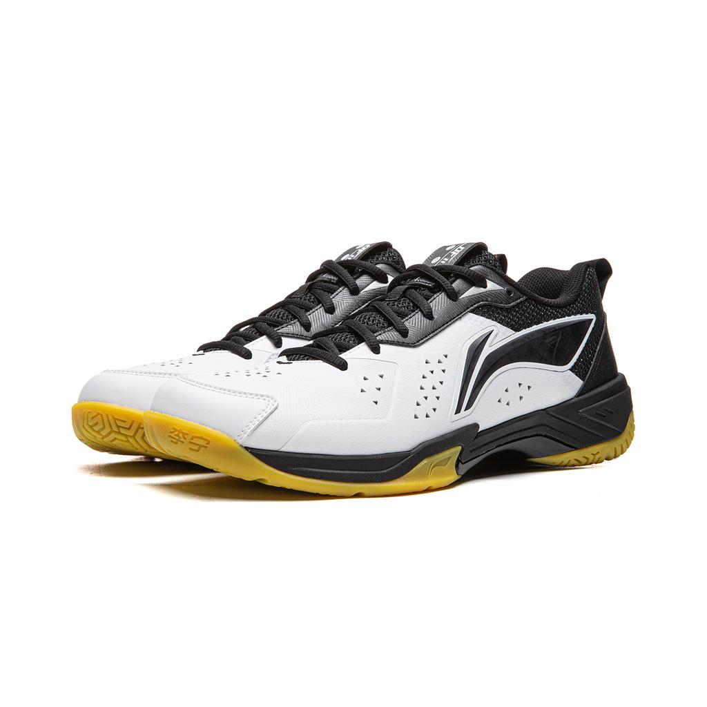 Li Ning Blade 2 SE Abrasion Resistant Breathable Coverage Support Low Top Badminton Shoes Unisex White Black AYTW001-3
