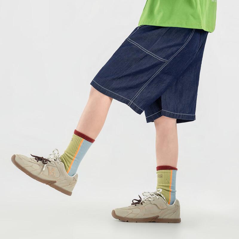 Boys' Tencel Lyocell Denim Look Casual Shorts