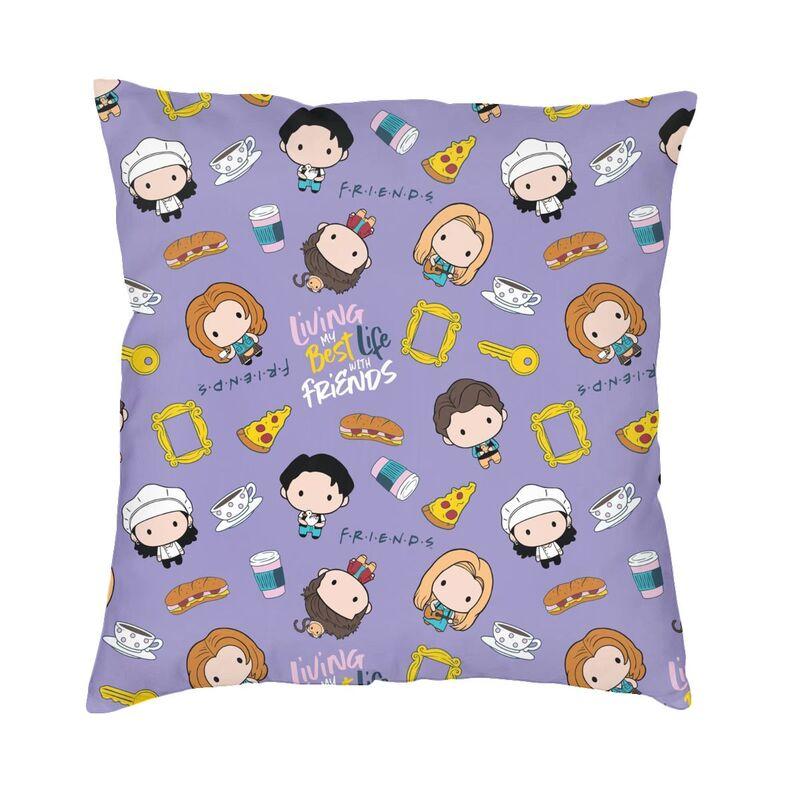 

Friends Classic TV Show Cushion Cover Two Side Printing Floor Pillow Case for Living Room Fashion Pillowcase Decoration 30x30cm 12x12in