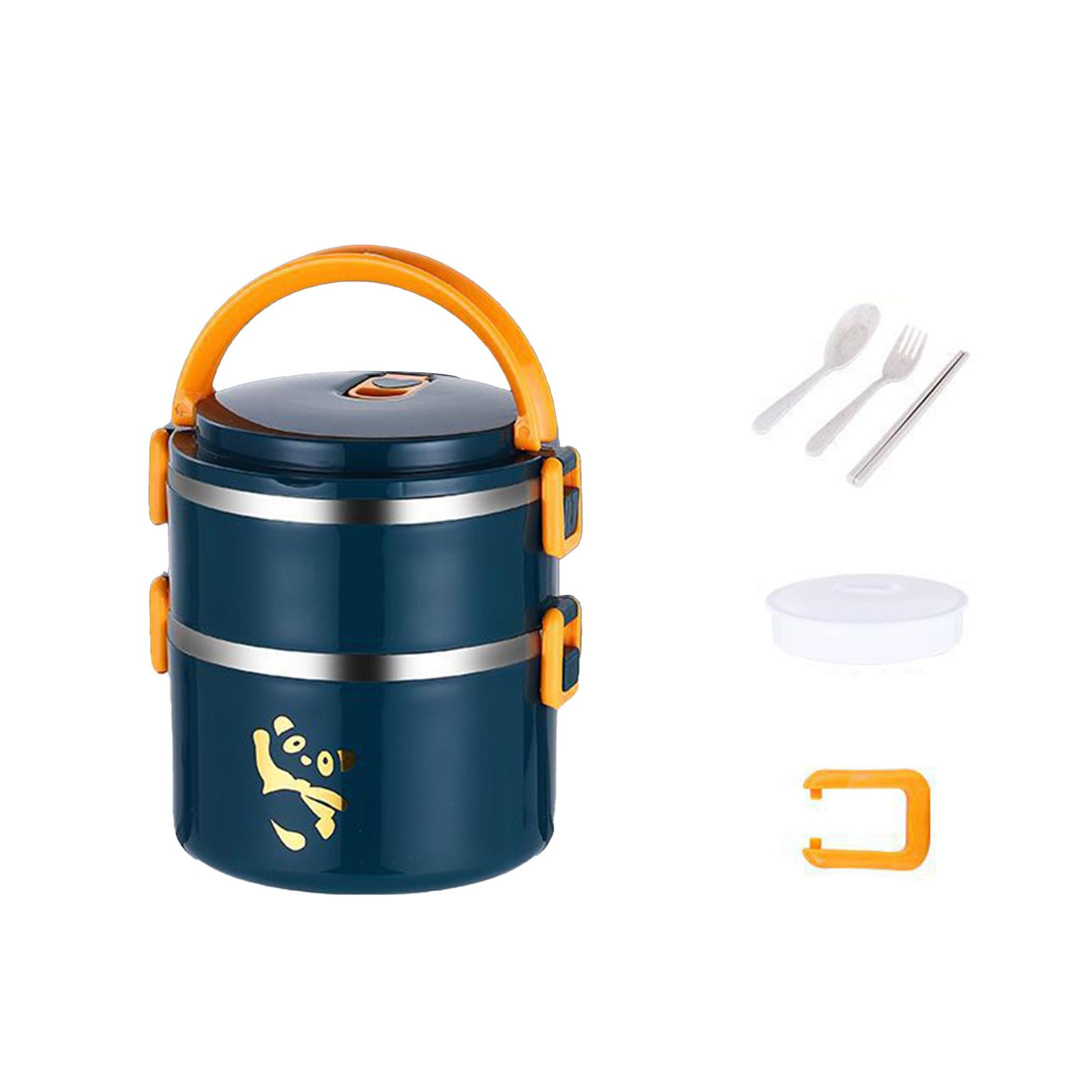 Складные ланч-боксы герметичные из нержавеющей стали термобоксы с ланч-боксами с сумкой для студентов и офисных работников 3990₽