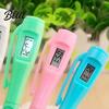 Pen Digital Watch Lightweight Clip Design Plastic Ballpoint Electronic for Writing Roller Ball