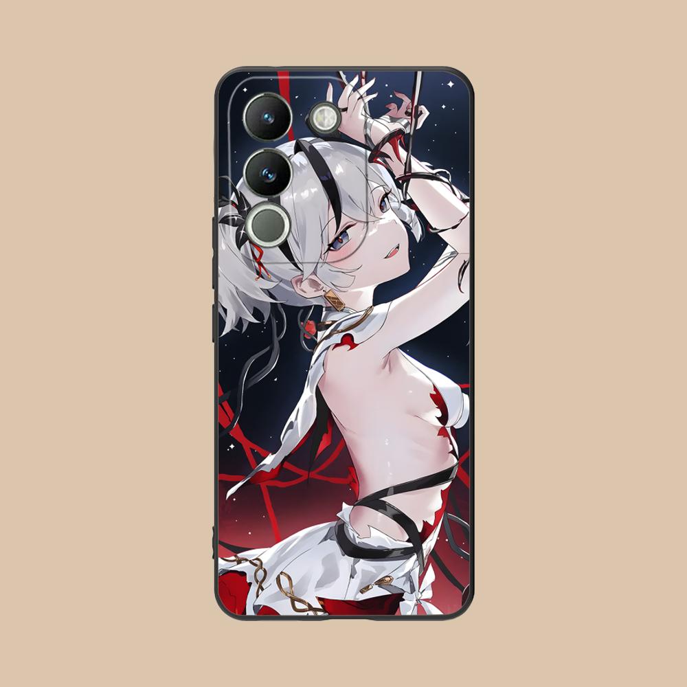 Wuthering Waves Camellya Phone Case for VIVO V60 V50 V40 V30 V29 V27 V25 V23 Pro Lite 5G Colorful Printing Cover Luxury Pretty
