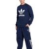 adidas Originals Sweatshirts Men's Dark Blue Crew Neck Moderate Regular HK5294